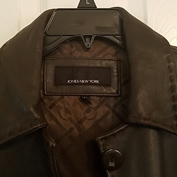 *24 Hour SALE*Jones of New York Leather jacket - Picture 2 of 6